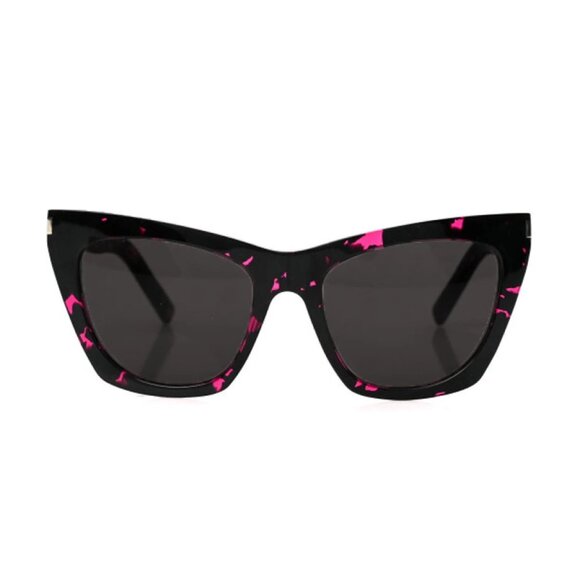 NEW SAINT LAURENT SUNGLASSES, SL214 KATE 009 BLACKHAVANA WOMEN SL 214 KATE 009 - Picture 2 of 3